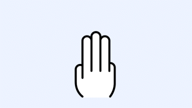 Gesture for 4-5 Finger Double Tap