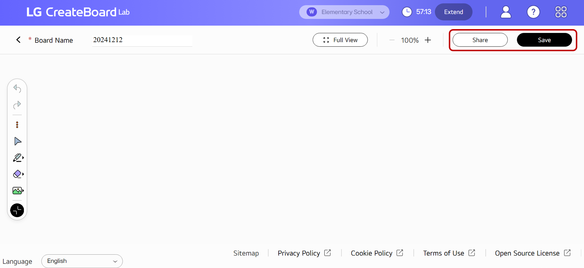 How to access the menu