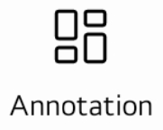 icon for Annotation menu