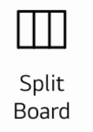 icon for Split Board menu